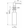 Дозатор кухонный GRANULA 1403 песок 1403 PECOK